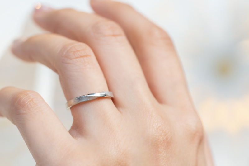 シルバーペアリングコース 手づくり結婚指輪 婚約指輪ならringram リングラム